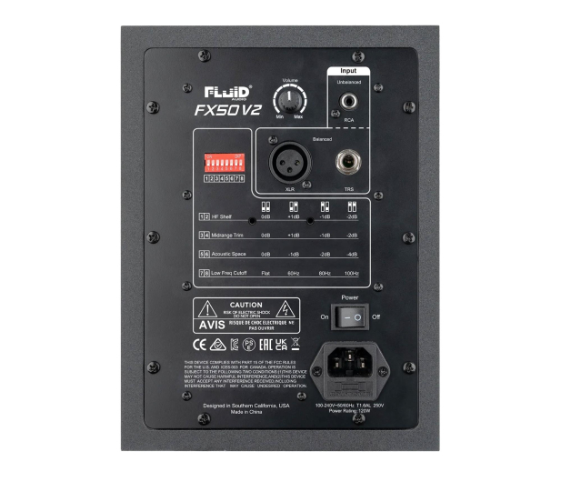 Fluid Audio FX50 V2 - aktywny monitor studyjny - 1370716 - zdjęcie 4